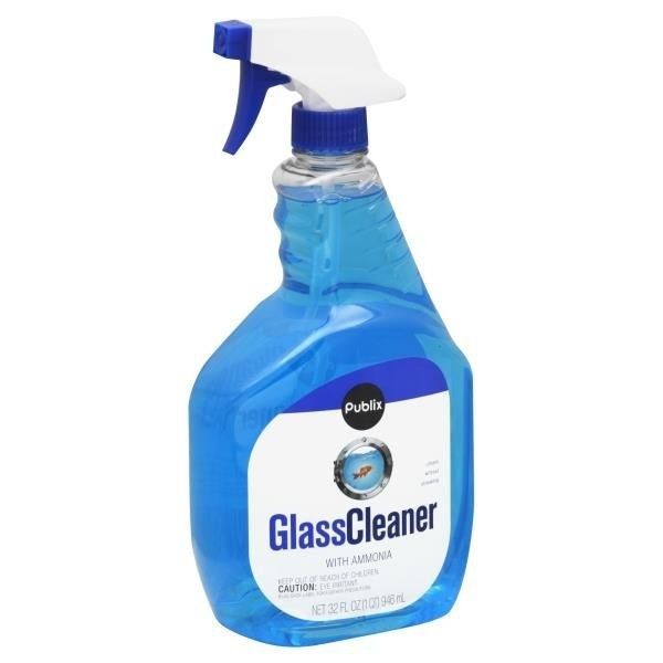 slide 1 of 1, Publix Glass Cleaner with Ammonia, 32 oz