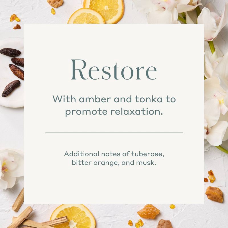 slide 5 of 5, 2-Wick Ceramic Jar Candle with Lid Restore 7.5oz - Casaluna™, 7.5 oz