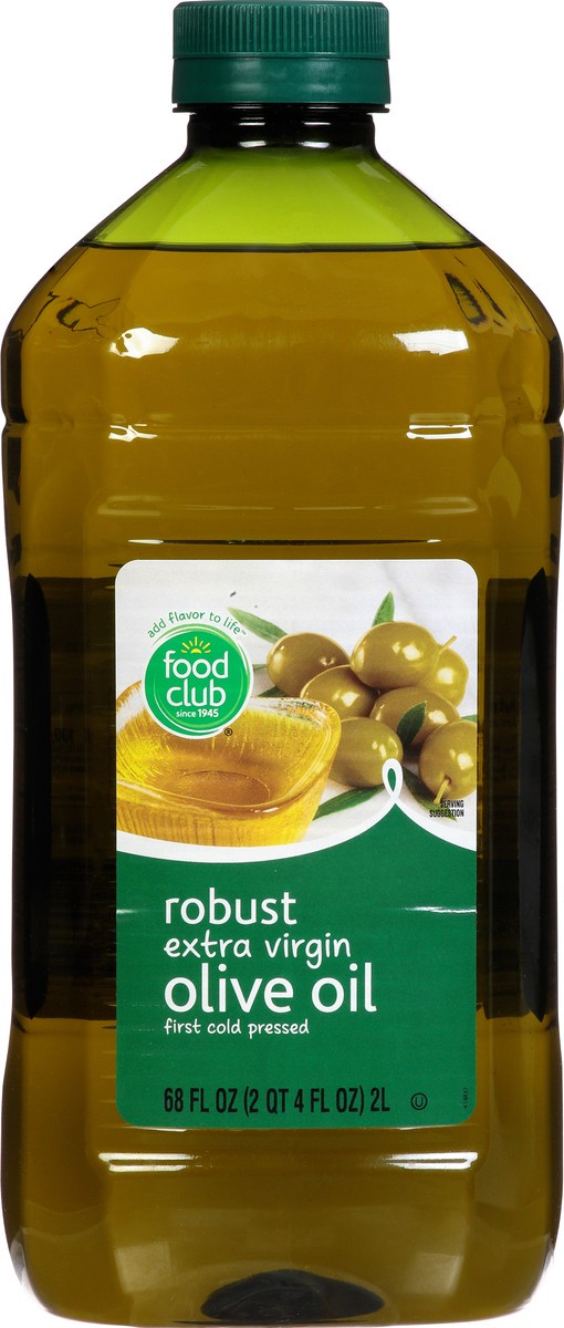 slide 9 of 11, Food Club Robust Extra Virgin Olive Oil, 68 fl oz