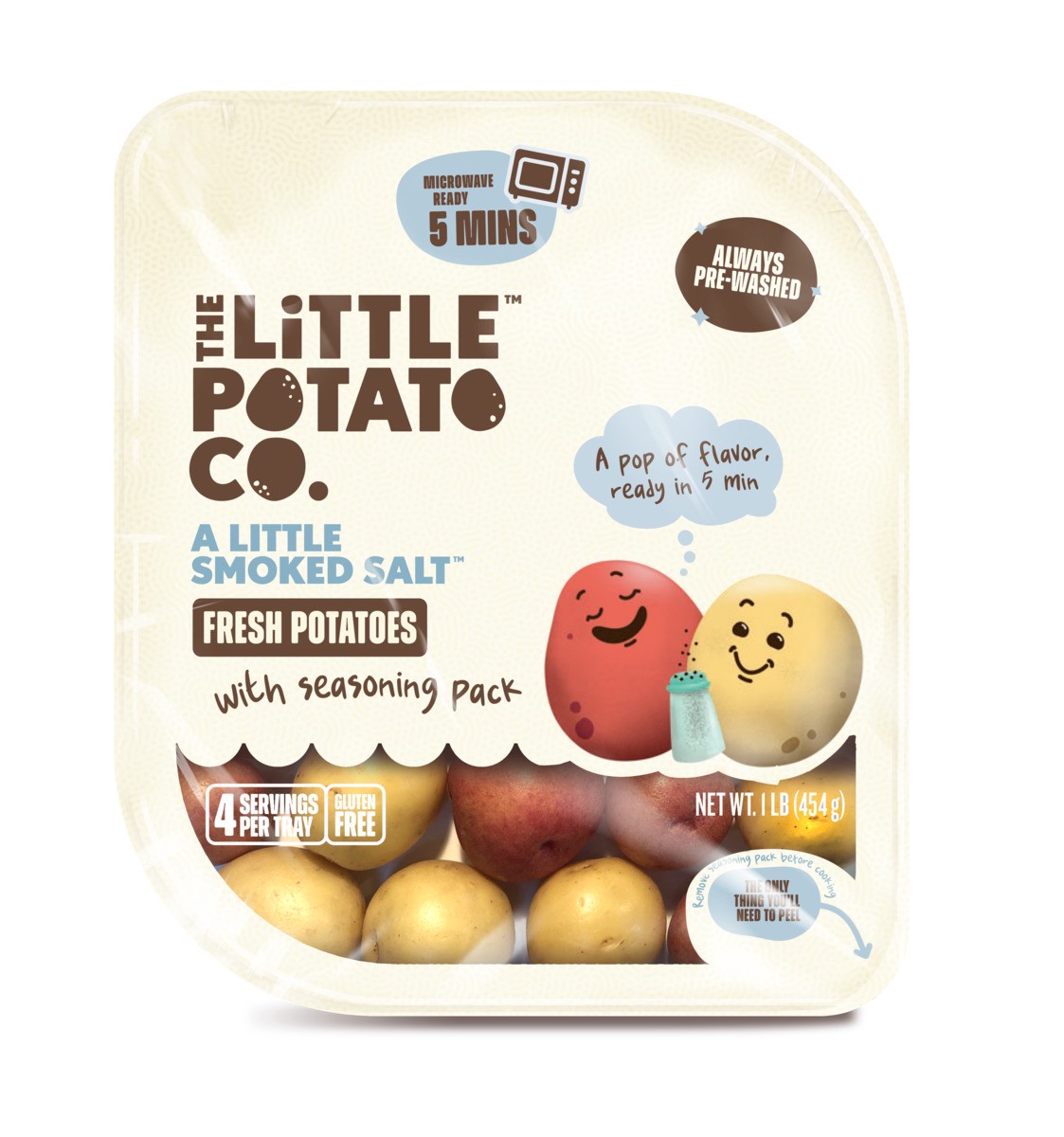 slide 4 of 5, The Little Potato Company Little Potato Company - A LITTLE SMOKED SALT, 1 lb