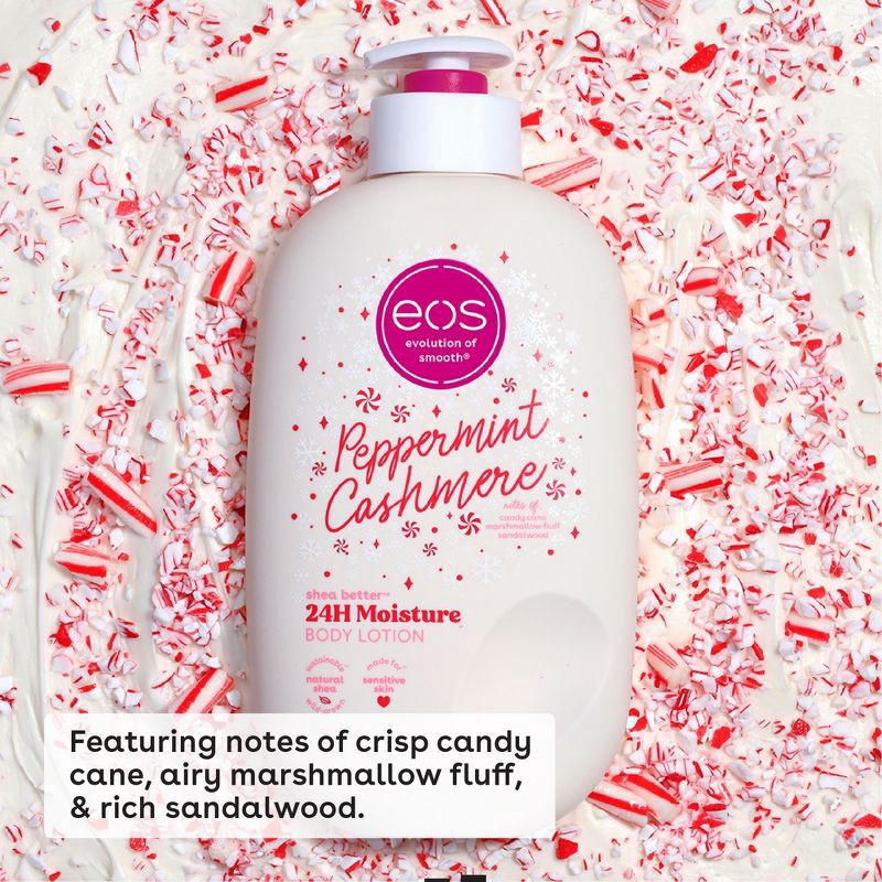 slide 3 of 8, eos Holiday Body Lotion - Peppermint Cashmere - 16 fl oz, 16 fl oz