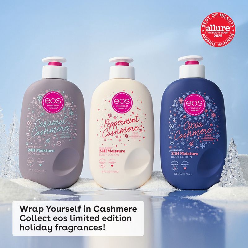 slide 8 of 8, eos Holiday Body Lotion - Peppermint Cashmere - 16 fl oz, 16 fl oz