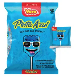 Vero Pinta Azul Strawberry & Raspberry Lollipops