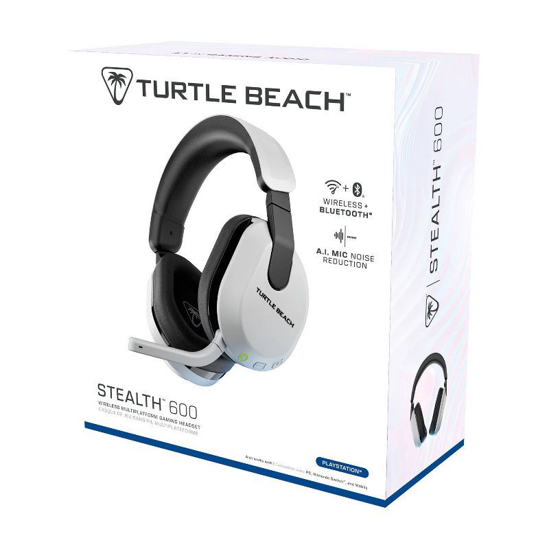 slide 14 of 15, Turtle Beach Stealth 600 Gen 3 Wireless Headset for PlayStation - White, 1 ct