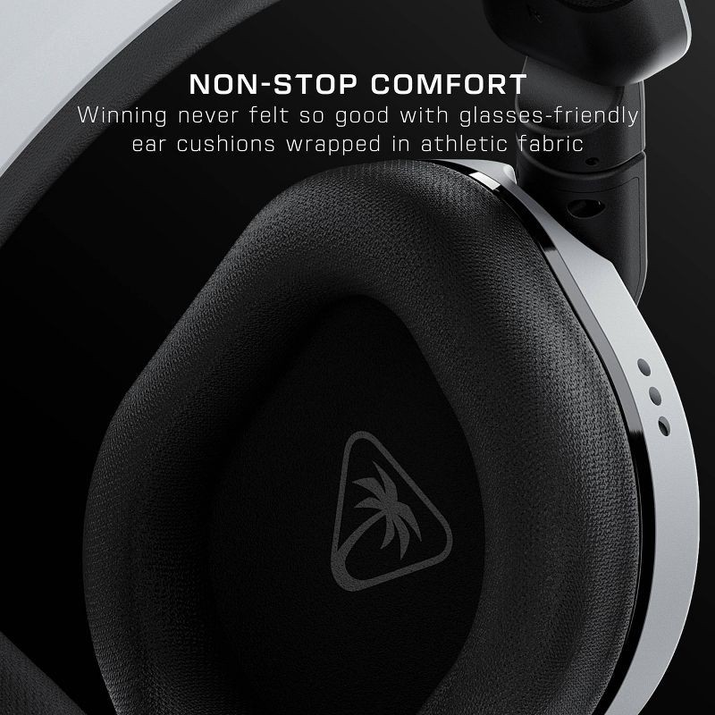 slide 9 of 15, Turtle Beach Stealth 600 Gen 3 Wireless Headset for PlayStation - White: Leatherette Ear Cushion, USB Connection, 1 ct