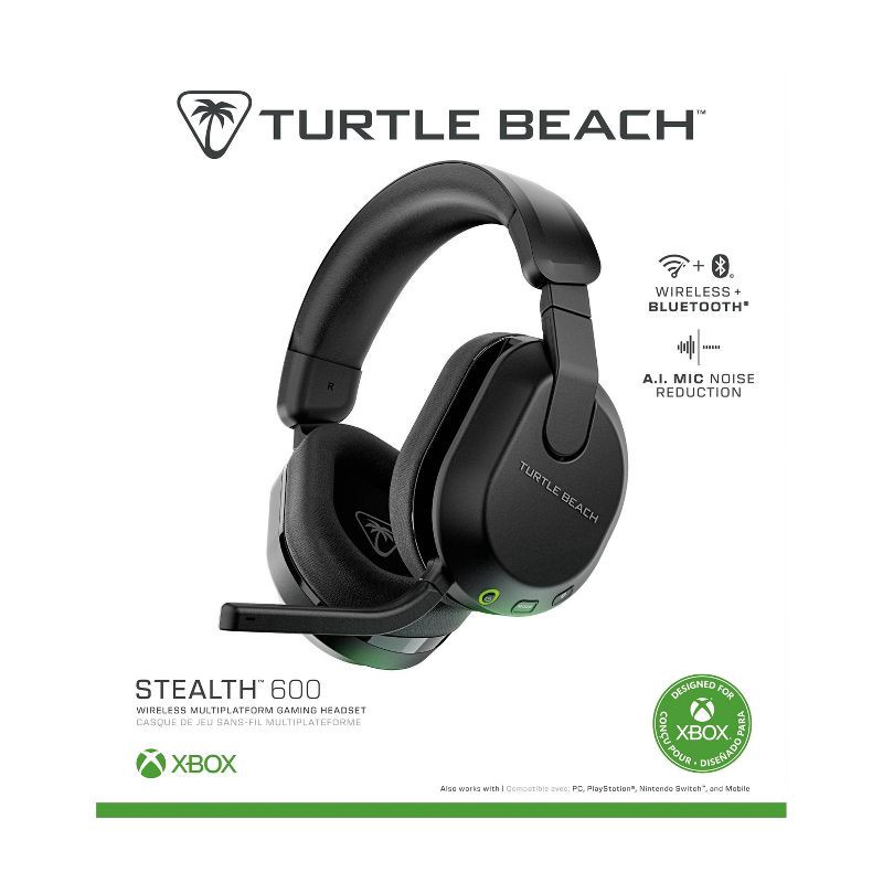 slide 13 of 15, Turtle Beach Stealth 600 Gen 3 Wireless Headset for Xbox - Black, 1 ct
