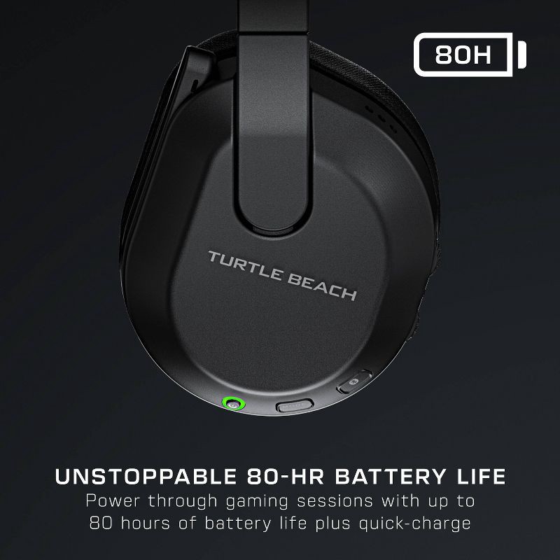 slide 4 of 15, Turtle Beach Stealth 600 Gen 3 Wireless Headset for PlayStation - Black: USB, Leatherette Cushion, 1 ct