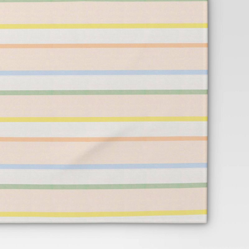 slide 3 of 3, 84"x60" Striped Tablecloth - Room Essentials™, 1 ct