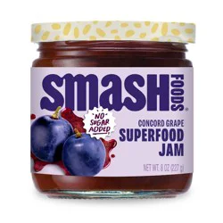 Smash Foods Concord Grape Superfood Jam - 8oz