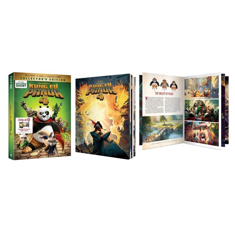 slide 2 of 2, Universal Home Video Kung Fu Panda 4 (Blu-ray + DVD + Digital) (Target Exclusive), 1 ct
