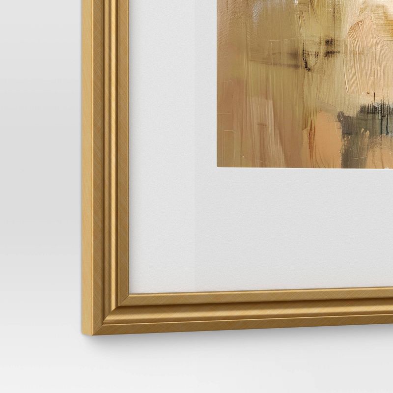 slide 6 of 6, 11"x14" Matted to 8"x10" Traditional Value Picture Frame Gold - Room Essentials™, 1 ct