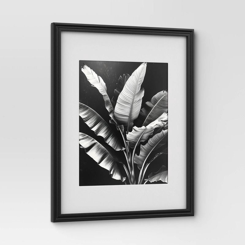 slide 3 of 4, 11"x14" Matted to 8"x10" Traditional Value Picture Frame Black - Room Essentials™, 1 ct