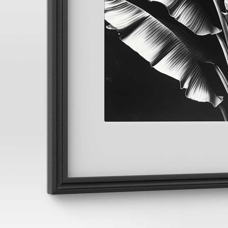 slide 4 of 4, 11"x14" Matted to 8"x10" Traditional Value Picture Frame Black - Room Essentials™, 1 ct