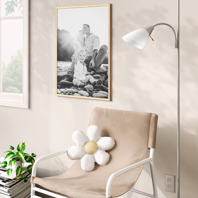 slide 2 of 4, 24"x36" Traditional Poster Picture Frame Natural - Room Essentials™, 1 ct