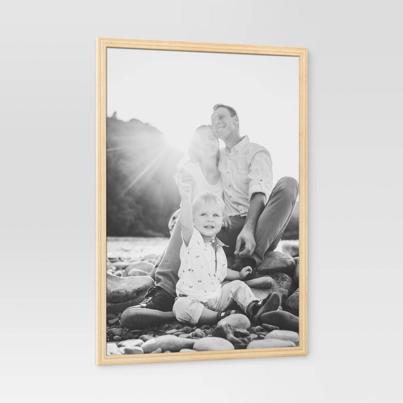 slide 3 of 4, 20"x28" Traditional Poster Picture Frame Natural - Room Essentials™, 1 ct