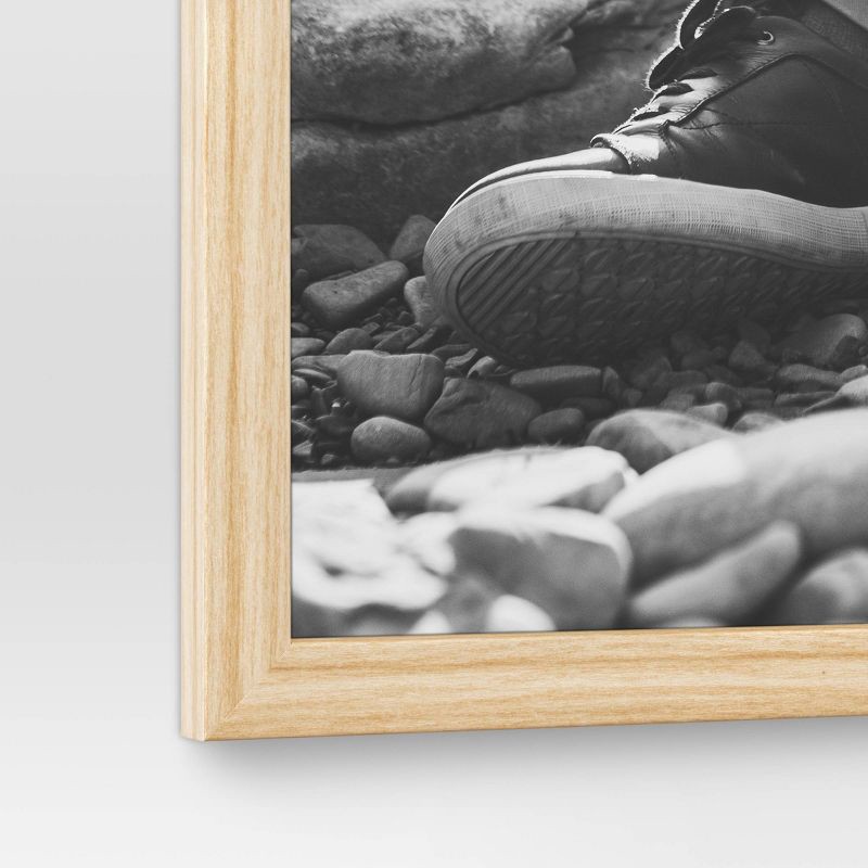 slide 4 of 4, 20"x28" Traditional Poster Picture Frame Natural - Room Essentials™, 1 ct