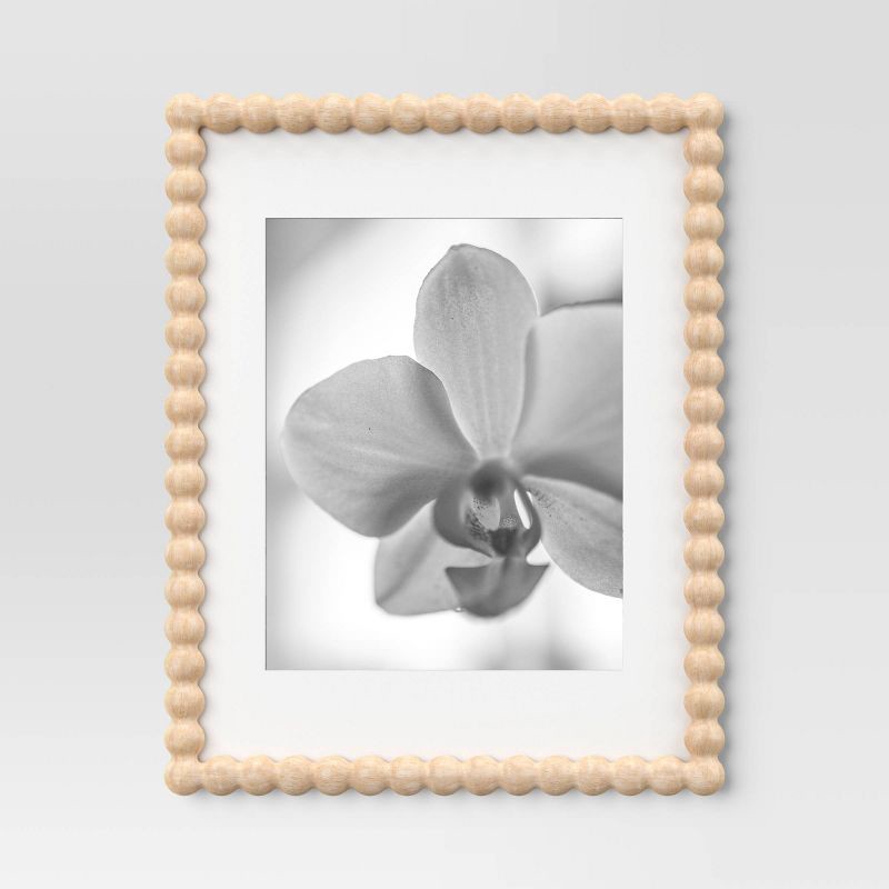 slide 1 of 4, 11"x14" Turned Wood Picture Frame - Threshold™, 1 ct