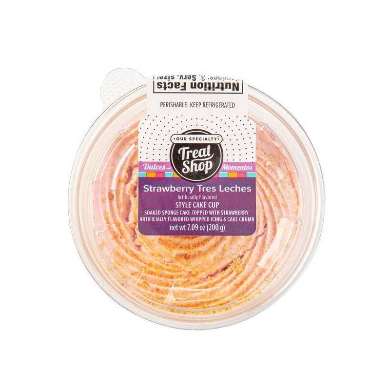 slide 3 of 3, Rich's Strawberry Tres Leches Style Cake Cup - 7.09oz, 7.09 oz