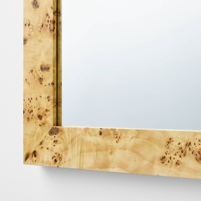 slide 3 of 4, Threshold designed w/Studio McGee 24"x30" Burl Wood Wall Mirror - Threshold™ designed with Studio McGee, 1 ct