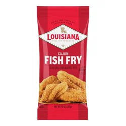 Louisiana Fish Fry Products Louisiana Fish Fry Cajun Coating - 10oz