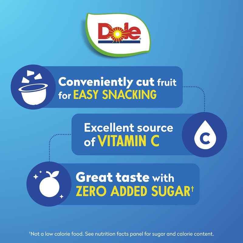 slide 2 of 6, Dole Mandarin Oranges No Sugar Added - 16oz/4ct, 4 ct; 16 oz