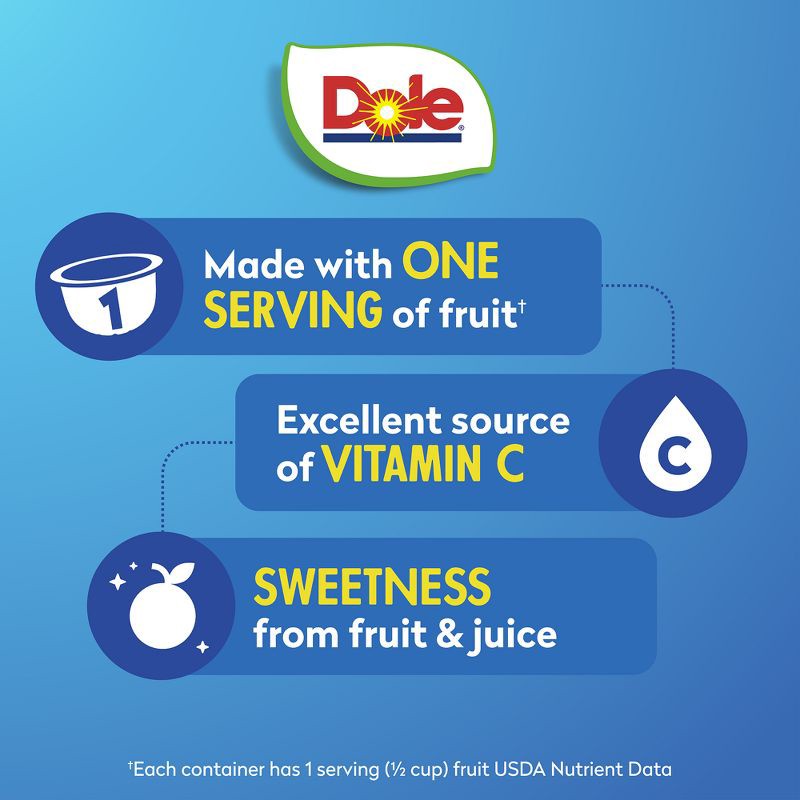 slide 2 of 6, Dole Mandarins in 100% Juice - 16oz/4ct, 4 ct; 16 oz