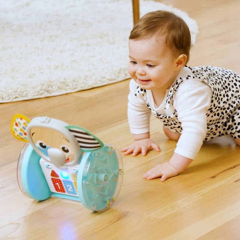 slide 11 of 19, Baby Einstein Chase & Tap Earl Interactive Crawling Toy, 1 ct