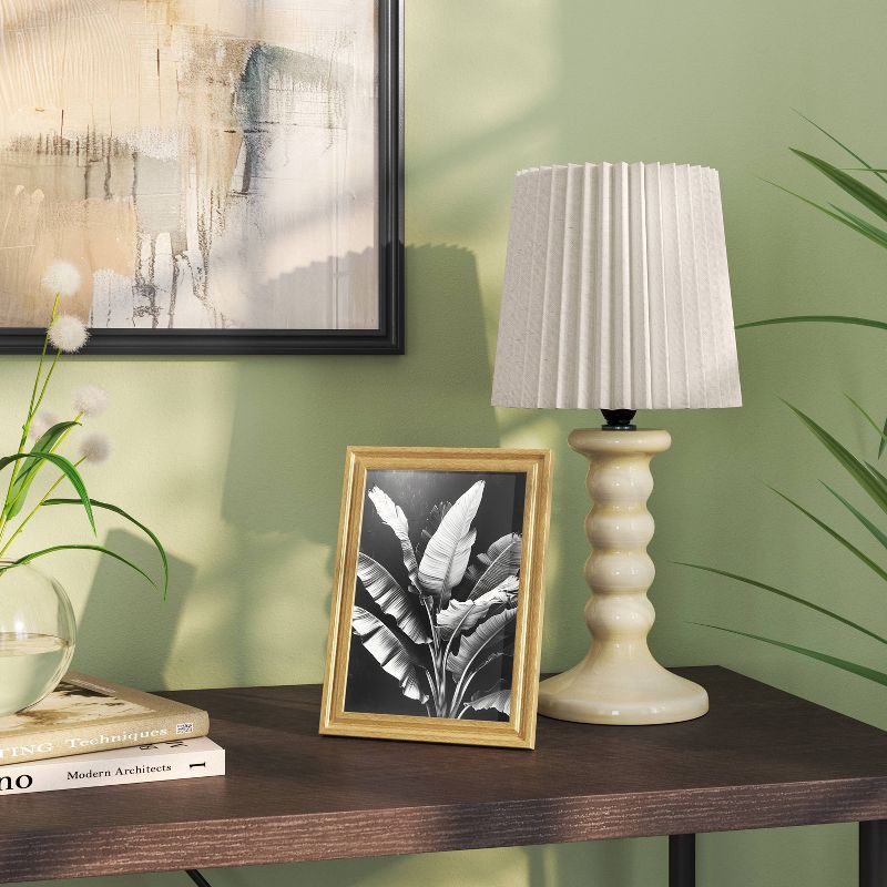 slide 2 of 4, 5"x7" Traditional Table Picture Frame Gold - Room Essentials™, 1 ct