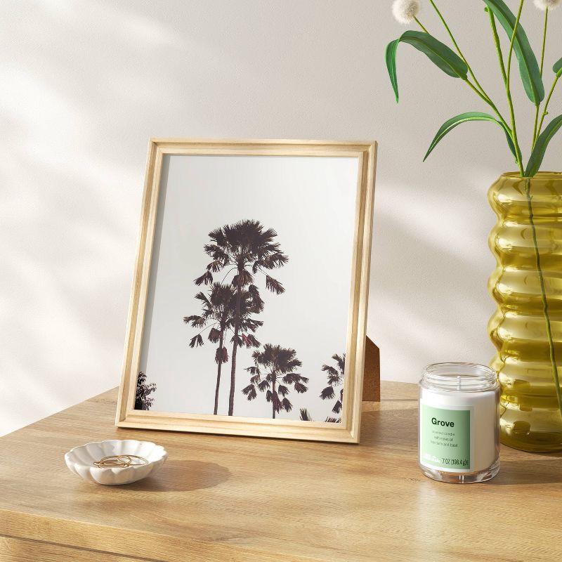 slide 2 of 4, 8"x10" Traditional Table Picture Frame Natural - Room Essentials™, 1 ct