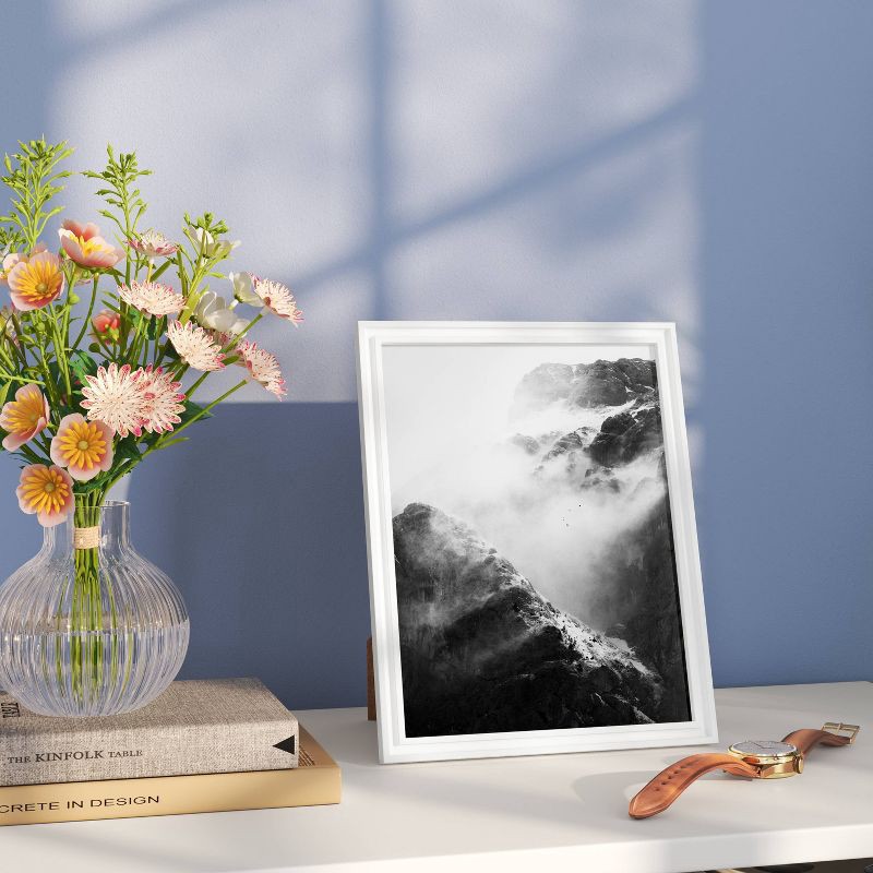 slide 2 of 4, 8"x10" Traditional Table Picture Frame White - Room Essentials™, 1 ct