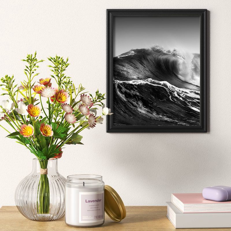 slide 2 of 4, 8"x10" Traditional Table Picture Frame Black - Room Essentials™, 1 ct