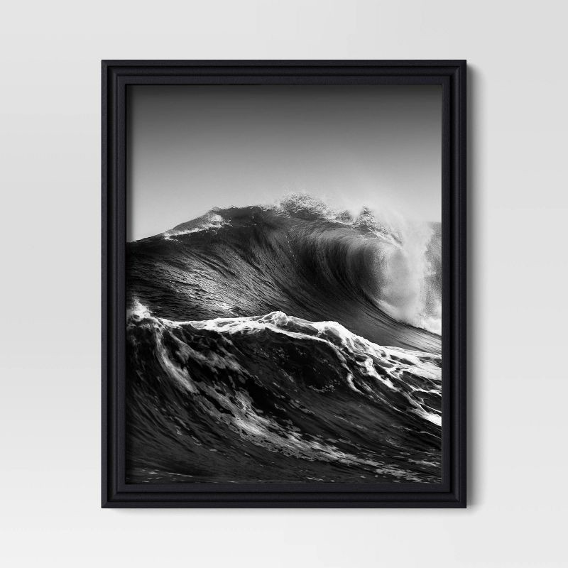 slide 1 of 4, 8"x10" Traditional Table Picture Frame Black - Room Essentials™, 1 ct