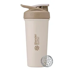 BlenderBottle 25oz Strada Sleek Stainless Steel Tumbler - Cream