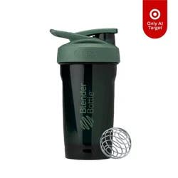 BlenderBottle 24oz Strada Tritan Shaker Bottle - Green: Leakproof Shaker