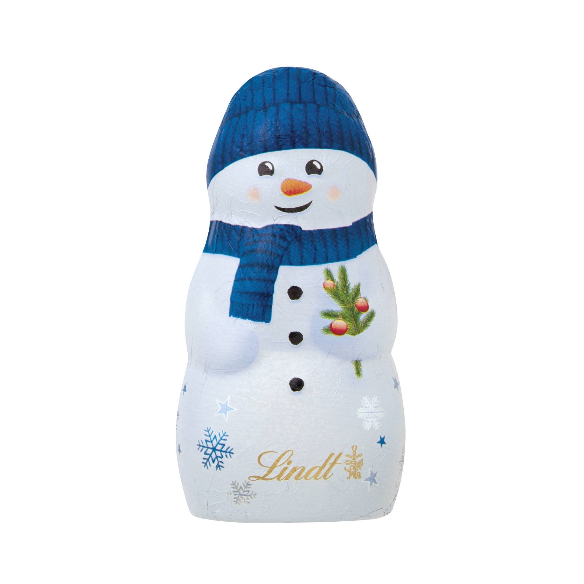 slide 1 of 1, LINDT LINDOR Snowman Milk Chocolate Candy, 1.4 Oz, 1 ct