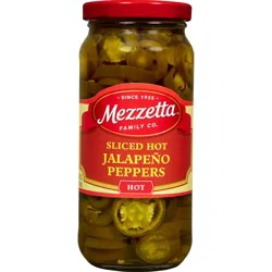 Mezzetta Sliced Hot Jalapeño Peppers, 16 fl oz