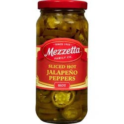 Mezzetta Sliced Hot Jalapeño Peppers, 16 fl oz