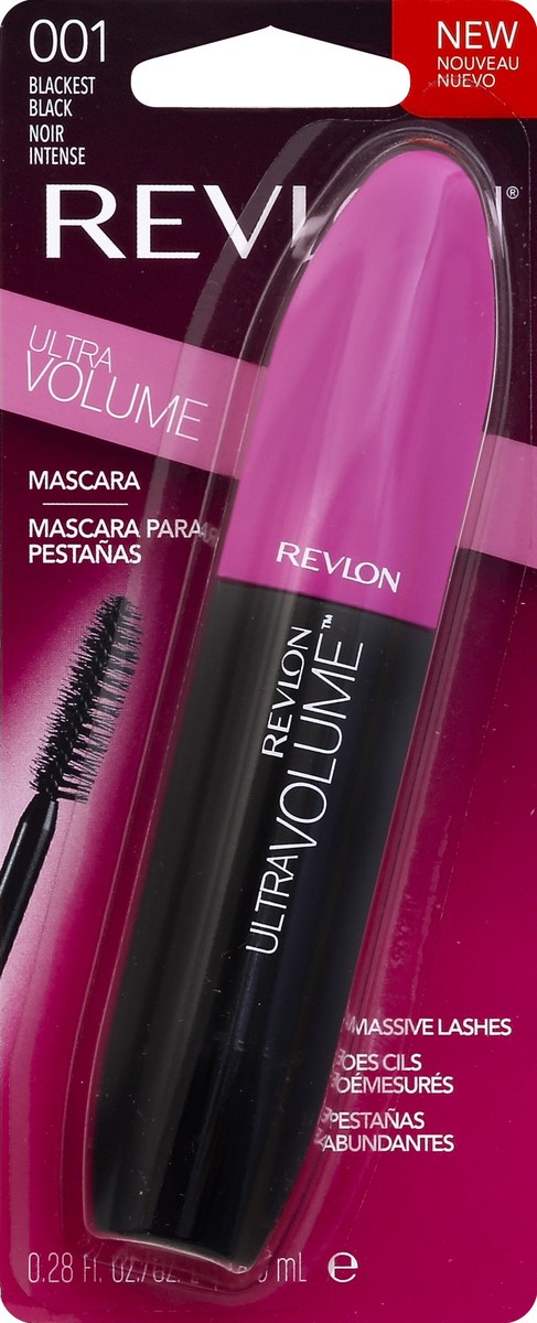 slide 2 of 2, Revlon Ultra Volume Mascara 001 Blackest Black, 28 oz