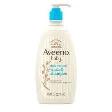 Aveeno Wash Shamp Bby Dly