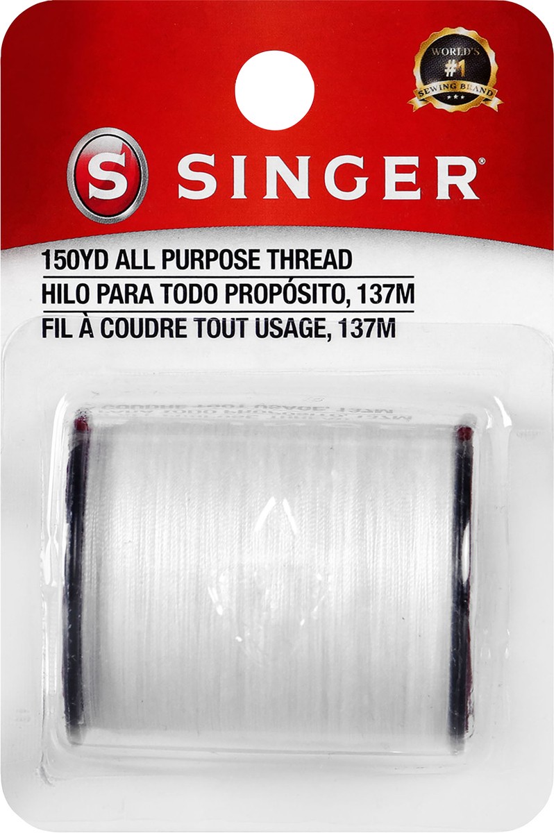 slide 2 of 2, Singer All Purpose Polyester Thread, 1 ct