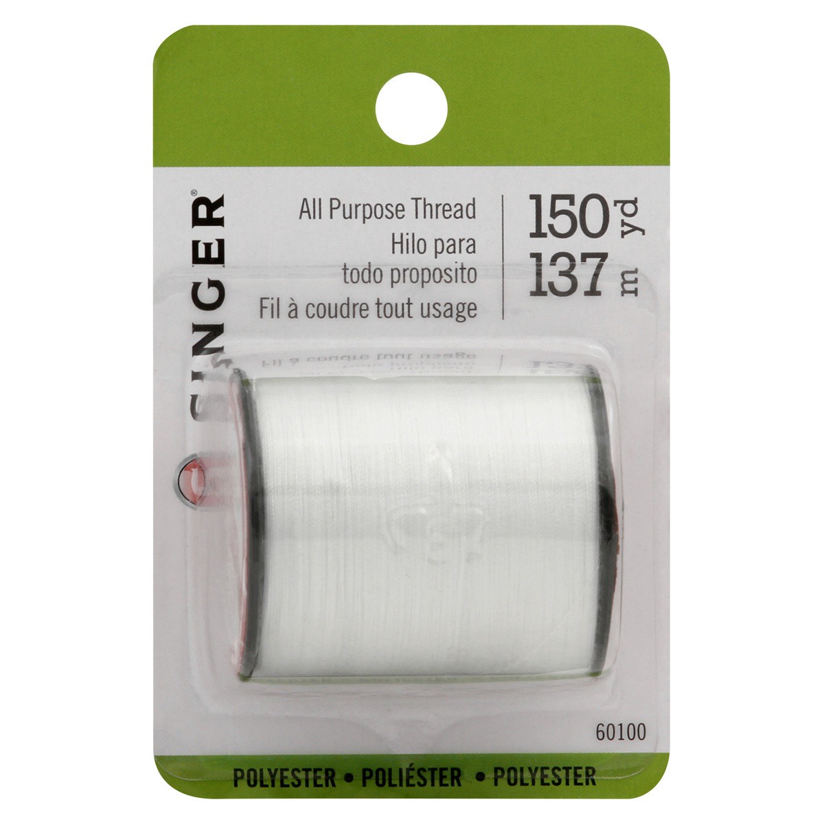 slide 1 of 2, Singer All Purpose Polyester Thread, 1 ct