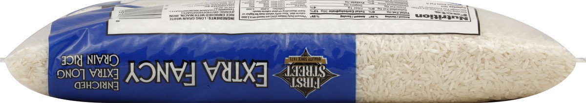 slide 5 of 6, First Street Long Grain Rice, 5 lb