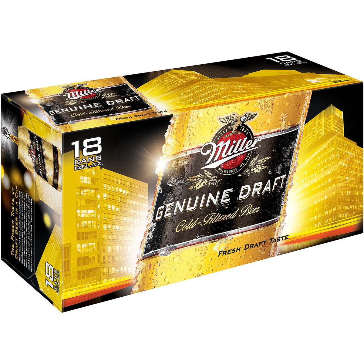 slide 7 of 9, MILLER GENUINE DRAFT Premium Beer, 12 oz