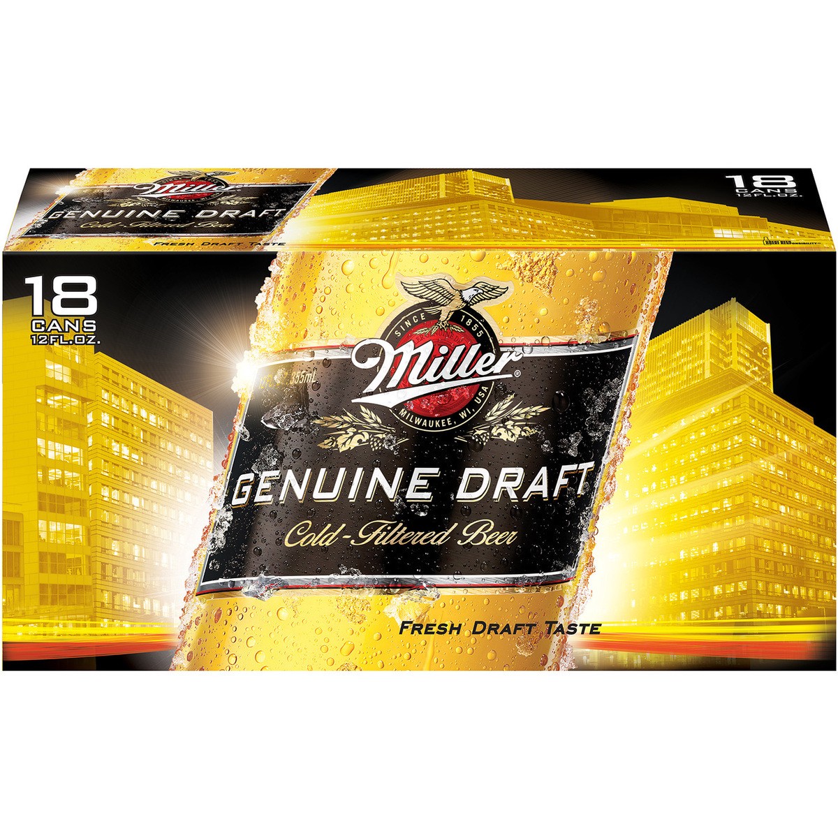 slide 1 of 9, MILLER GENUINE DRAFT Premium Beer, 12 oz