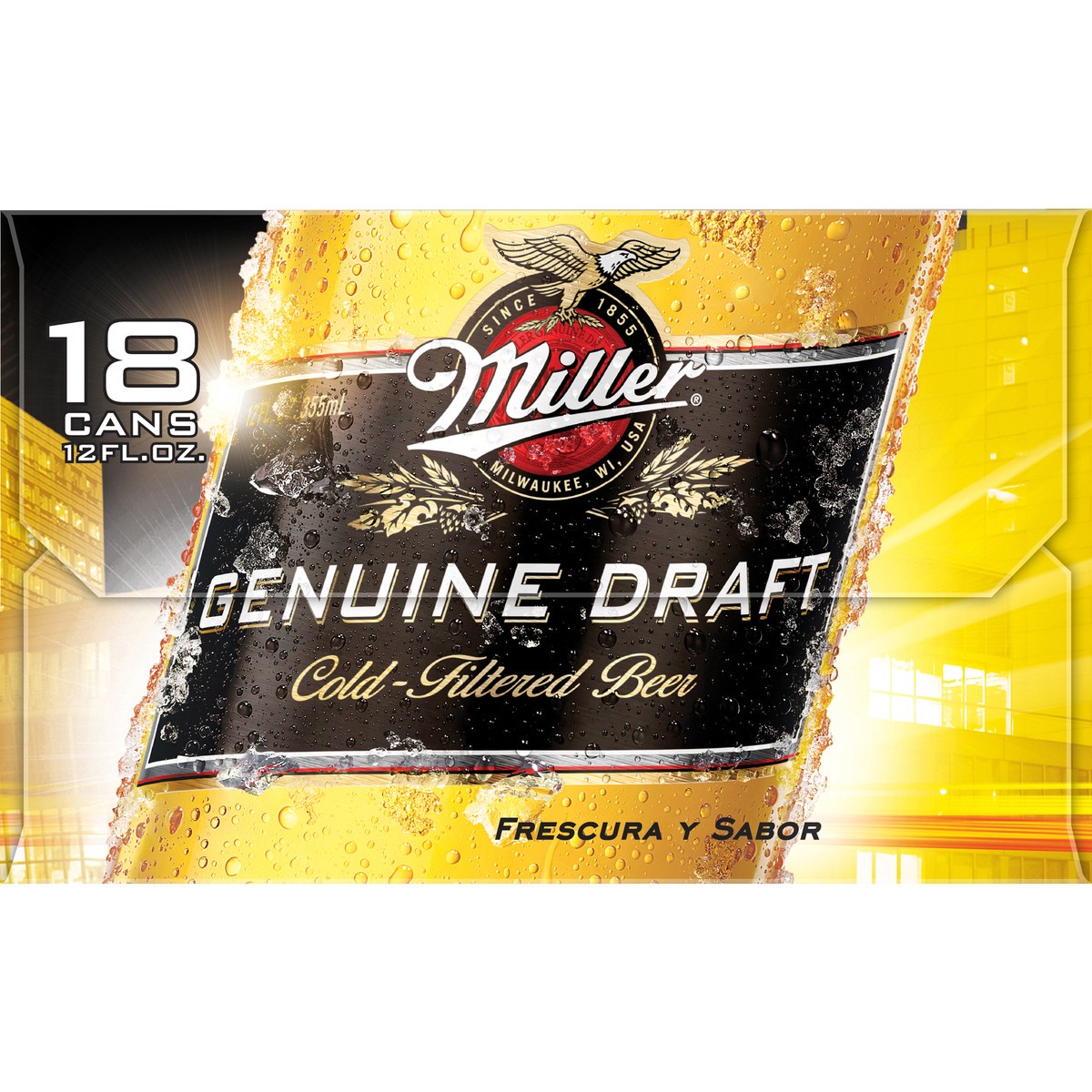 slide 6 of 9, MILLER GENUINE DRAFT Premium Beer, 12 oz