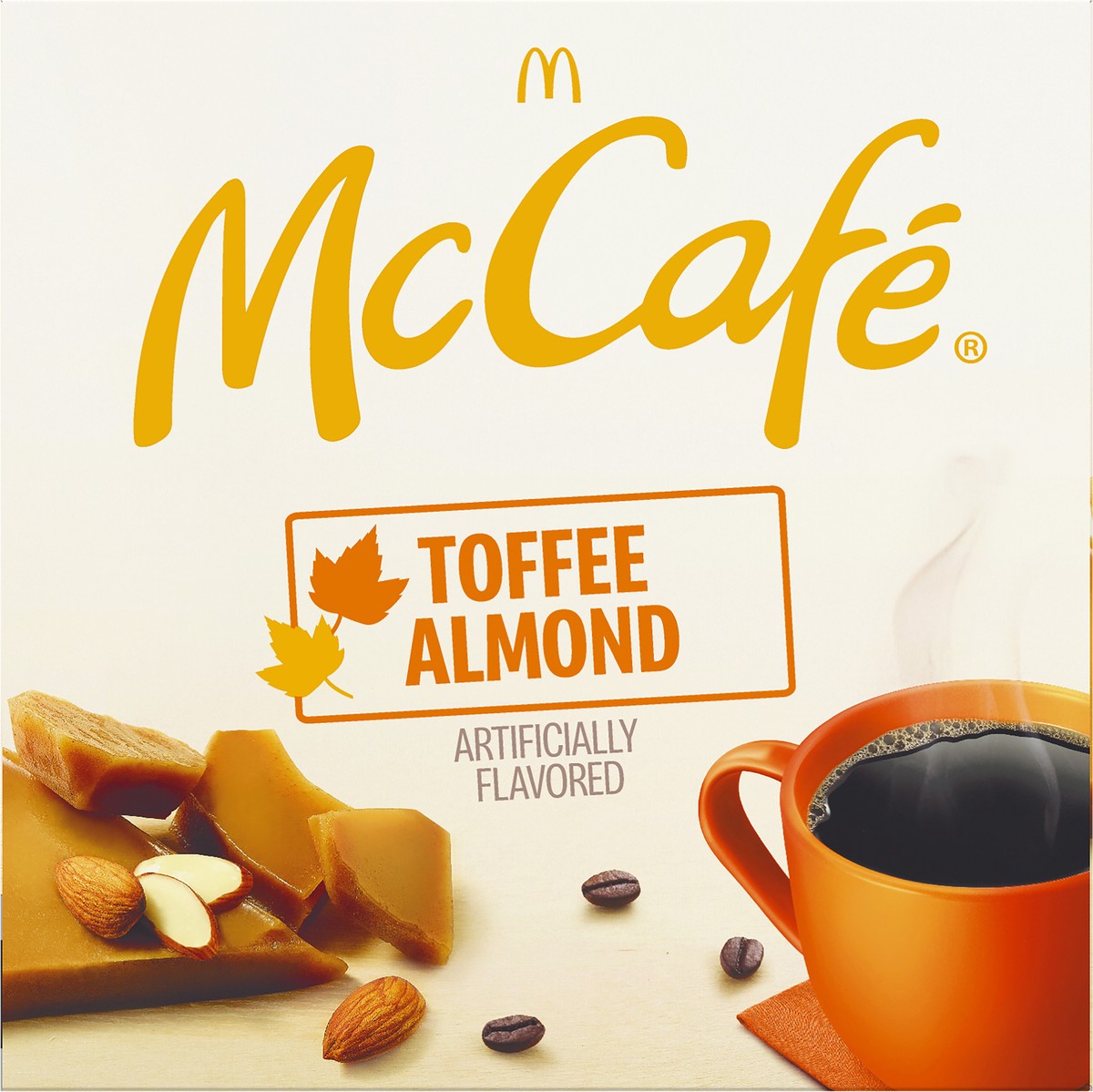 slide 1 of 9, McCafé K-Cup Pods Toffee Almond Coffee - 12 ct, 4.12 oz