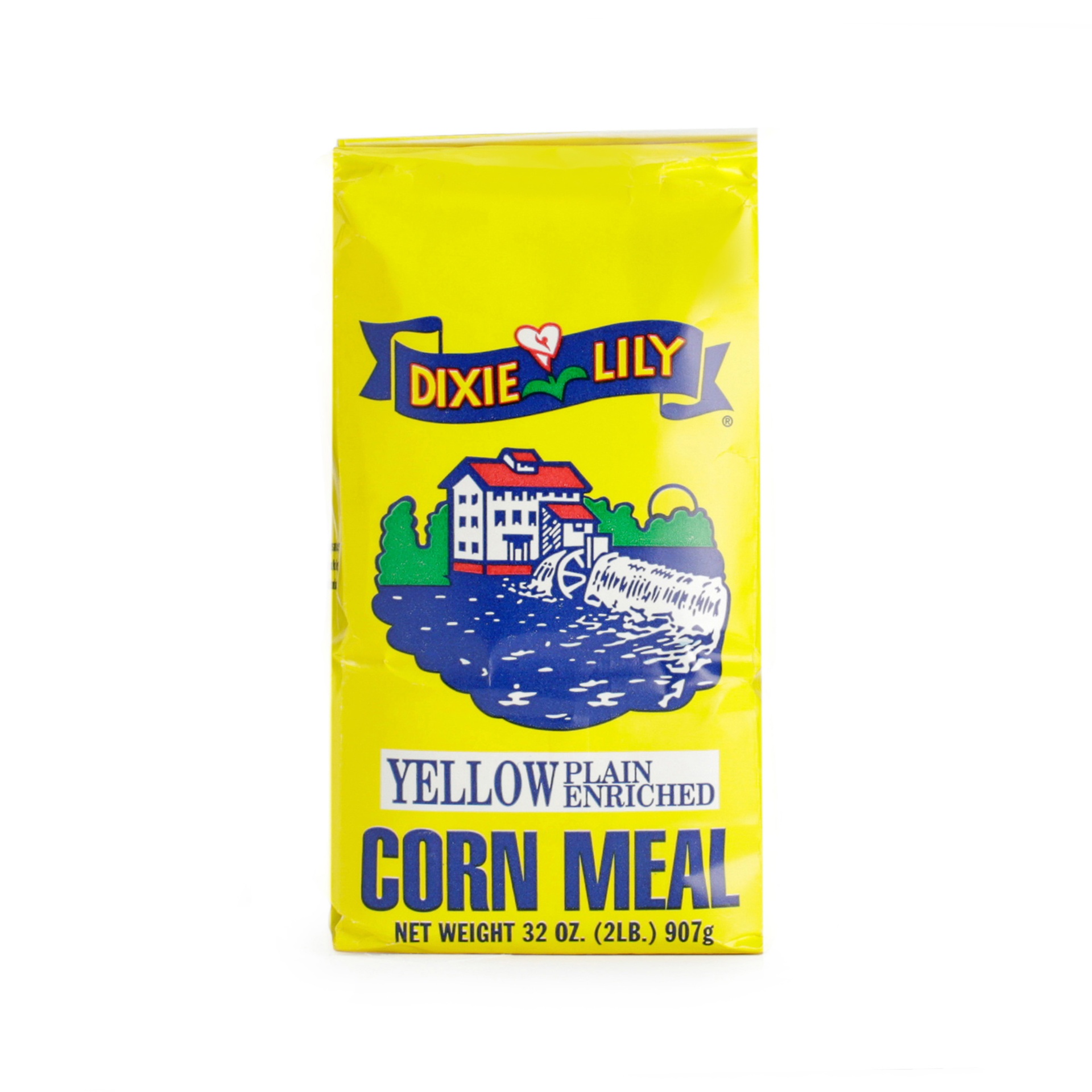 slide 1 of 1, Dixie Lily Plain Yellow Corn Meal, 2 lb