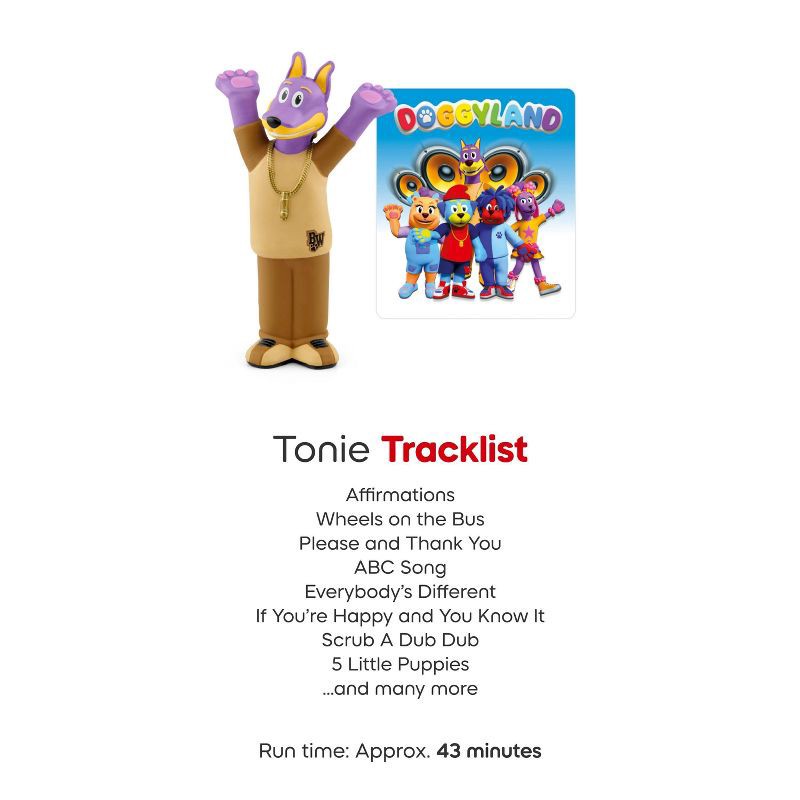 slide 6 of 7, tonies Doggyland Tonie Figurine: Electronic Storybook for Educational Music & Creative Thinking, 1 ct