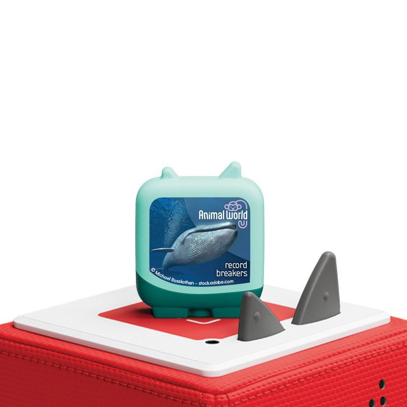 slide 3 of 7, tonies Animal World: Cheetah and Blue Whale Clever Tonies - 2pk Set, 2 ct