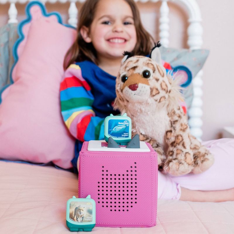 slide 5 of 7, tonies Animal World: Cheetah and Blue Whale Clever Tonies - 2pk Set, 2 ct